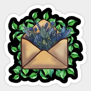 Send you nature love note Sticker